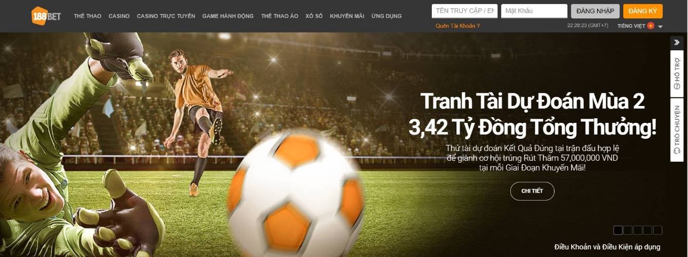 Trang chu 188BET