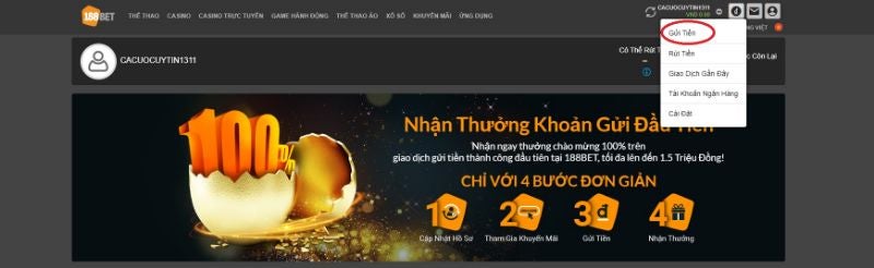 Nap tien 188BET - B1