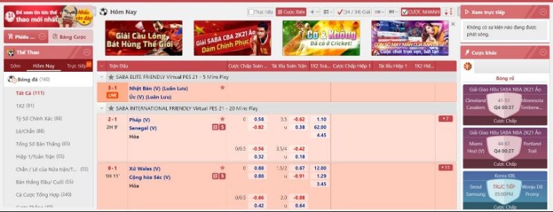 Ca cuoc bong da 12BET